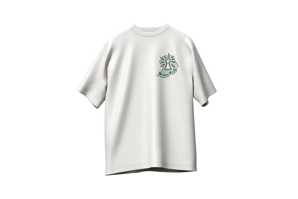 Matching tshirts (x2) Key/Heart oversize,220g
