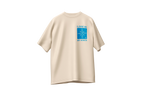 Tshirt oversize "Love is my North" 220g