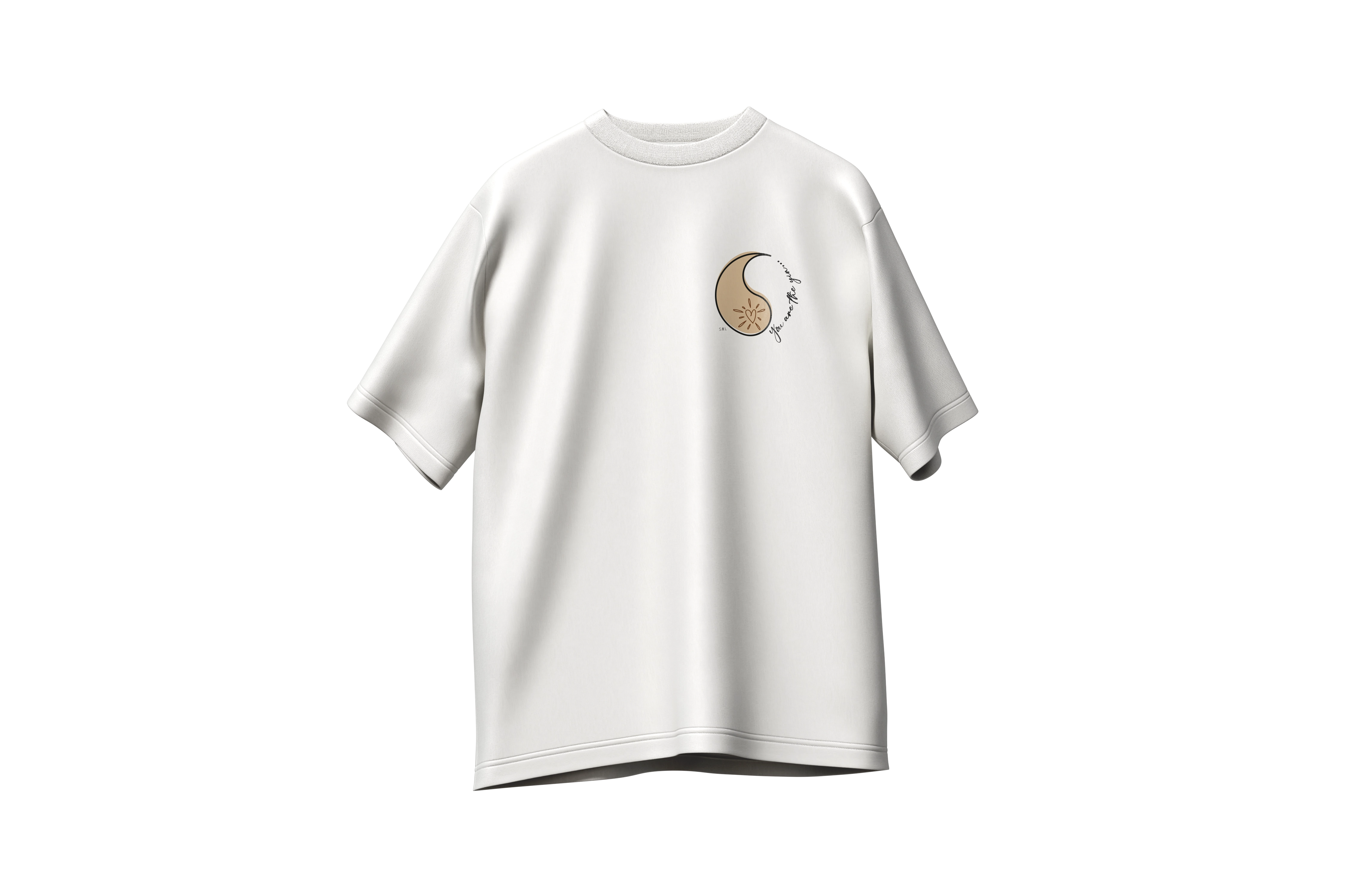 Matching tshirts (x2) Yin/Yang oversize 220g