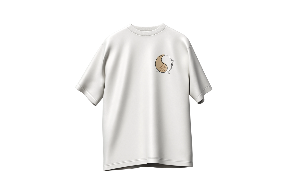 Matching tshirts (x2) Yin/Yang oversize 220g